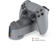 Зарядная база DOBE TP5-1501X для одновременной зарядки 2 геймпадов DualSense PlayStation 5 PS5 с LED-индикацией USB Серый - изображение 6