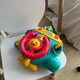Руль музыкальный игрушка интерактивная на коляску Уточка, кресло или кроватку с креплениями, с мелодиями и светом для малышей - изображение 3