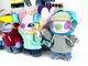 Набір 6 шт іграшка-брелок Labubu Stitch Disney Lilo & Stitch 15 см POP MART MINISO колекційний сюрприз-бокс 328-11 - зображення 5