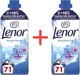 Упаковка кондиционеров для белья Lenor Пробуждение весны 142 цикла стирки 1.491 л + 1.491 л (8700216724074_1) - изображение 1