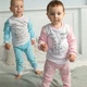Дитяча піжама з довгим рукавом унісекс Trendy Tot 03-01408 рожевий 104 см (4 роки) - изображение 4