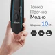 Городской мужской черный SLIM рюкзак BOPAI для ноутбука 15'' бизнес класса c USB разъемом для зарядки гаджетов - изображение 4