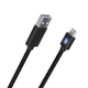 Зарядний кабель DOBE 3м USB / USB Type-C для геймпада DualSense Sony PlayStation PS5 / PS5 Digital Edition / Microsoft Xbox Series S,X / Nintendo Switch з LED підсвічуванням статусу зарядки - зображення 10