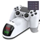 Подвійна зарядна dock станція BEBONCOOL підставка для двох контролерів Dualshock 4 PS4 PRO / PS4 Slim / PS4 Fat c LED індикаторами статусу зарядки геймпада - зображення 1