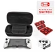 Защитный кейс-чехол и геймпад DOBE для консоли Nintendo Switch / NS OLED, слоты под игровые картриджи, USB Type-C зарядка Power Delivery (PD) контроллер, джойстик - изображение 1