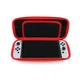 Защитный кейс-чехол DOBE для игровой консоли Nintendo Switch / Nintendo Switch OLED, жесткий футляр для переноски NS приставки, слоты для игровых картриджей - изображение 2
