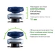 Силіконові накладки на стіки KONTROLFREEK Call of Duty WARZONE - 2шт (Thumbsticks) для геймпаду Microsoft Wireless Controller консолі Xbox Series X | Xbox Series S, Xbox One X/S - зображення 2