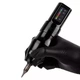 Бездротова модульна тату машинка-ручка Ambition EXO Black 5-12V з роторним мотором для боді-арту татуювань - зображення 1