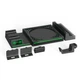 Мультифункциональная вертикальная подставка DOBE для игровой консоли Xbox Series X, зарядная станция с аккумуляторными батареями 800 mAh для геймпада Microsoft Wireless Controller с LED подсветкой статуса зарядки, 10 слотов для дисков - изображение 8