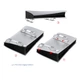 Горизонтальная подставка DOBE (2шт.) для игровой консоли-приставки Sony PlayStation 5 Slim: PS5 Slim Disk Drive version / PS5 Slim Digital Edition / Прозрачно-белая - изображение 4