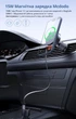 Автомобильное беспроводное магнитное зарядное устройство Mcdodo 15W для Apple iPhone с поддержкой MagSafe в вентиляционное отверстие авто / зарядка в дефлектор / USB Type-C кабель 1 метр - изображение 2