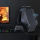 Беспроводной геймпад DOBE (2.4GHz USB-A ресивер, USB Type-C переходник) для консоли Valve Steam Deck / Nintendo Switch (NS OLED) / ПК, ноутбука / Android / накладки на стики контроллера, джойстика - изображение 3