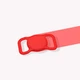 Силиконовый защитный чехол для трекера Apple AirTag на ошейник, шлея для собак / Красный брелок, держатель - изображение 1