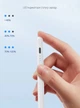 Универсальный цифровой адаптивный cтилус Mcdodo для письма и рисования для Apple iPad / Android планшета: Samsung / Xiaomi / Huawei / Lenovo / HP / Два сменных POM наконечника / LED индикаторы зарядки - изображение 7
