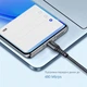 Зарядний кабель передачі даних Mcdodo USB Type-C / USB-A (3A) для ноутбука, телефону, планшета / 1 метр / Підтримка протоколів швидкого заряджання: QC 3.0/QC 4.0/Samsung AFC/Huawei SCP/OPPO VOOC - зображення 4