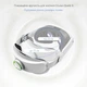 Ремінець із кріпленням для голови Head Strap для VR окулярів віртуальної реальності Meta Oculus Quest 3 | Skin Friendly матеріали: м'яка накладка на голову та задня частина - зображення 4