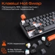 Клавиатура беспроводная MEETION MK14 Bluetooth/USB Type-C Black (MT-MK14-A-RUA) - изображение 6