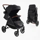 Детская прогулочная коляска "JOY" Sevillia (S-62892) черный - изображение 6