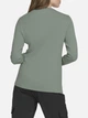 Лонгслив длинный женский Tommy Hilfiger 374312332 XL Зеленый (1159845668) - изображение 2
