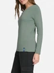Лонгслив длинный женский Tommy Hilfiger 374312332 XL Зеленый (1159845668) - изображение 3