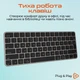 Клавиатура беспроводная Meetion K210 Bluetooth/Wireless Black (MT-K210MW-A-RUA) - изображение 2