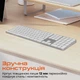 Клавіатура бездротова Meetion K230 Bluetooth/Wireless Black (MT-K230MW-A-RUA) - зображення 6