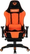 Кресло геймерское с регулируемой высотой Meetion CHR25 Black/Orange (MT-CHR25-A) - изображение 1