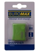 Точилка Buromax RUBBER TOUCH ALFA 1 шт. контейнер (BM.4778-1) - изображение 3