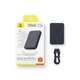 Ультраміні магнітний повербанк MagSafe Baseus EnerFill FM11 Magnetic Power Bank 10000mAh 22.5W Type-C/Qi сірий - зображення 2