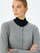 Кардиган женский Koton 5WAK90702HT S Серый (8684631163338) - изображение 4