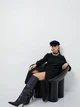 Платье женское Koton 4WAK80165UW 34 Черное (8683968843906) - изображение 4