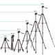 Тринога MediaLab WT-3130 (0,4m-1,25m/2,0 kg) Black (36186) - зображення 2