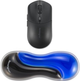Підставка під зап'ястя Kensington Slim Duo Gel Mouse Wrist Rest Blue (K62439WW) - зображення 2