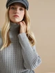 Свитер женский Koton 4WAK90433HT XS Серый (8684286474377) - изображение 5