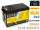 Літієвий акумулятор LiFeR 12V 300Ah 4000W·h LiFePO4 BMS JK. Тяговий акумулятор для інвертора. - зображення 1