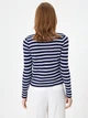 Кардиган женский Koton 4WAK90274HT XL Темно-синий/Белый (8683968191045) - изображение 2