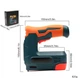 Цвяхозабивач степлер бездротовий 2-в-1 Cordless Nailer Stapler 21 в 1, акумуляторний - изображение 2