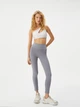 Спортивные леггинсы женские Koton 4WAK40212NK M Серые (8683968787682) - изображение 3