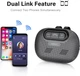 Автокомплект громкой связи SUNITEC, Bluetooth 5.0, спикерфон на козырек, 2 телефона - изображение 4