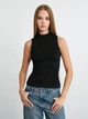 Топ женский Koton 4WAK30019HT L Черный (8683968708052) - изображение 1