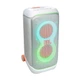 Акустическая система портативная JBL серии Party Box Stage 320 (JBLPBSTAGE320SWEP), двухполосная, 240 Вт, 18 часов автономн. работы, Bluetooth 5.4, подсветка, IPX4, белый - изображение 1