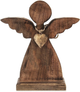 Figurka Orion Mango drewniana anioł 27 x 30 cm (8592381181499) - obraz 1