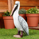 Figurka ogrodowa ProGarden czapla 20.5 x 10.5 x 28.5 cm (8720573977012) - obraz 4