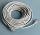 Патч Корд LAN 35м Кабель для роутера ВИТАЯ ПАРА cat 5e Серый НАРУЖНЫЙ ВНЕШНИЙ (0_30178) - изображение 1