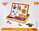 Дошка двостороння древ'яна TOOKY TOY магнітна мозаїка-пазл Ферма TKF014 (6970090047329) - зображення 4