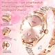 Смарт-часы женские Luxury Crystal 1.32" дисплеем, сменными ремешками и расширенным функционалом - изображение 3