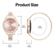 Смарт-часы женские Luxury Crystal 1.32" дисплеем, сменными ремешками и расширенным функционалом - изображение 9