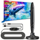 ТВ-антенна для Т2 с усилением телевизионная антенна Digital DVB-T2 антенна HD TV Antenna Mini 1080p - изображение 2