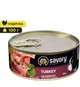 Вологий корм з індичкою Savory Сейворі консерва для собак 100 г (4820232630495) - изображение 1