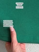 Широкие штаны палаццо в рубчик зеленые Merlini Дженто 600001408 размер 2XL-3XL - изображение 5